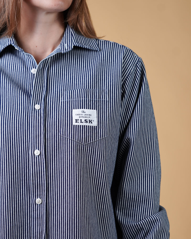 HICKORY STRIPED WOMEN'S SHIRT