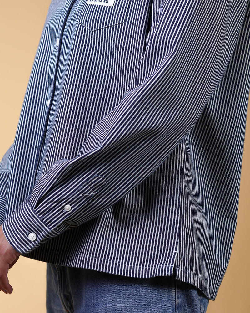 HICKORY STRIPED WOMEN'S SHIRT