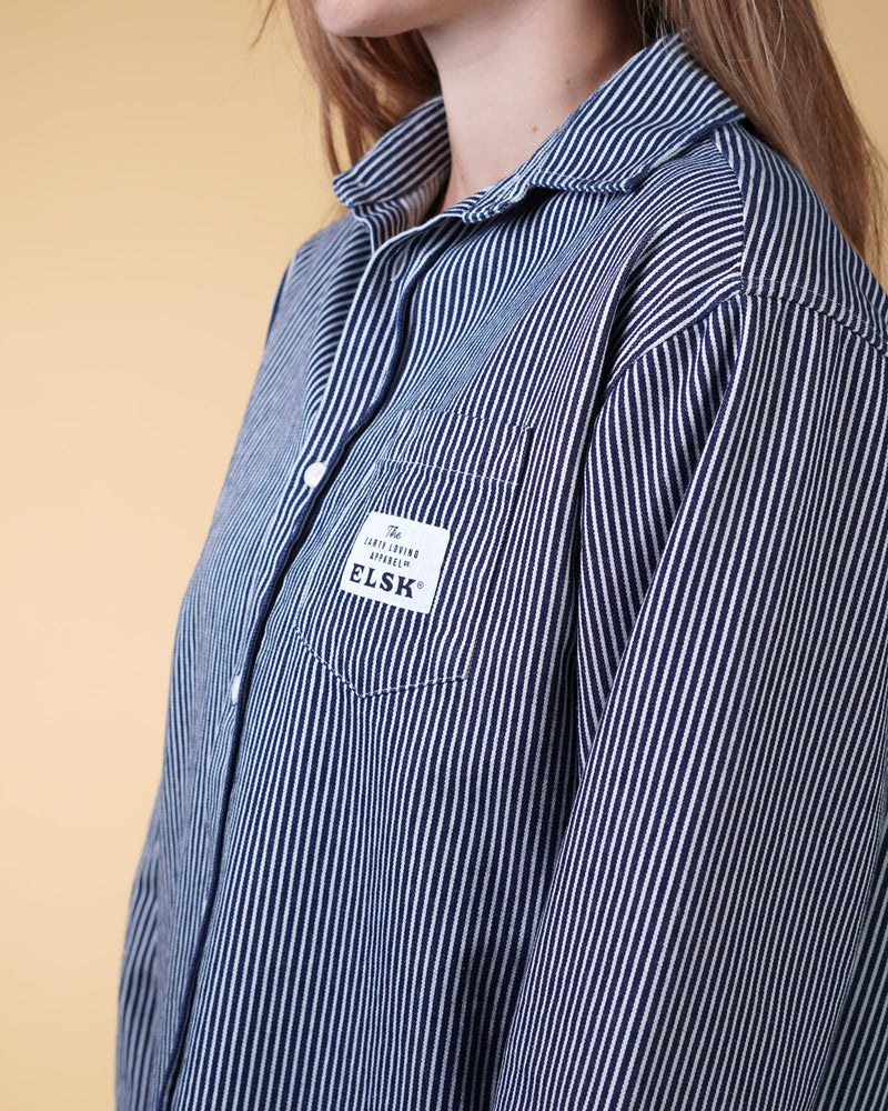 HICKORY STRIPED WOMEN'S SHIRT
