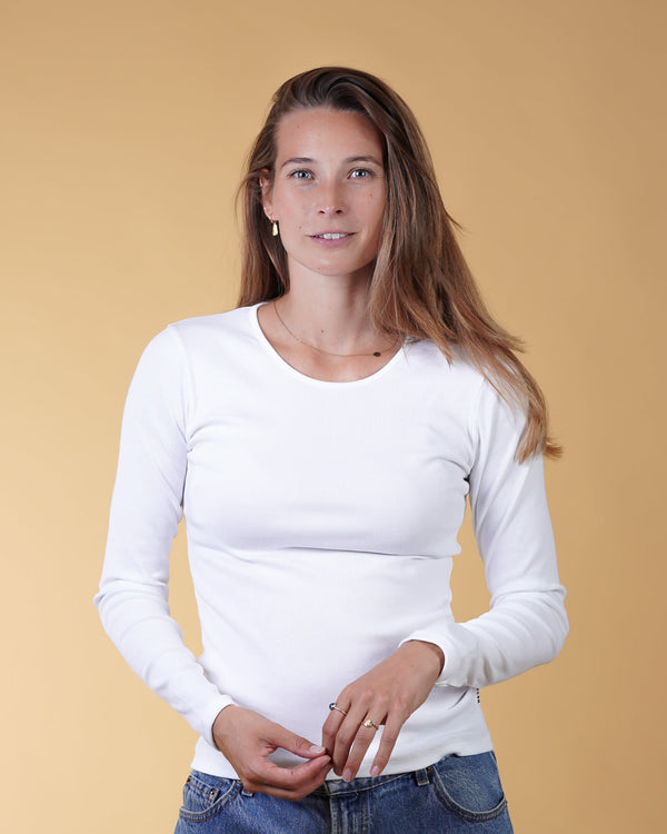 RIB WOMEN'S LS T-SHIRT
