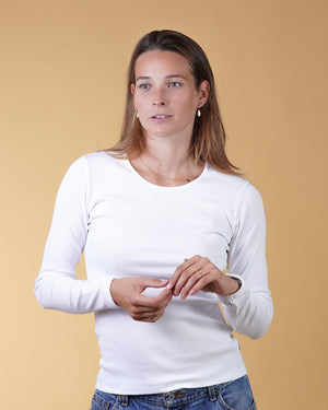 RIB WOMEN'S LS T-SHIRT