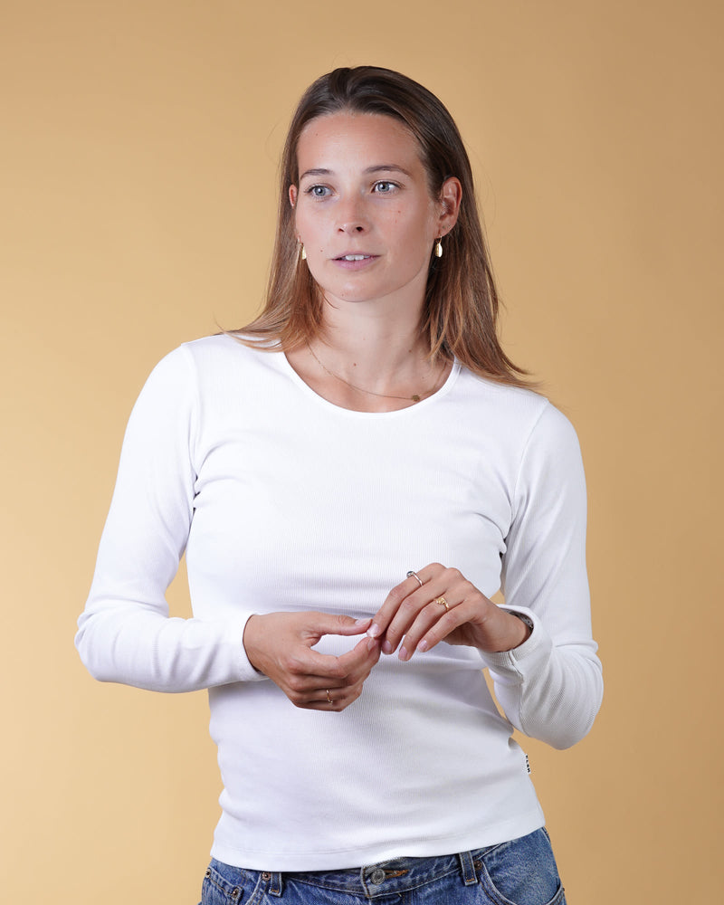 RIB WOMEN'S LS T-SHIRT