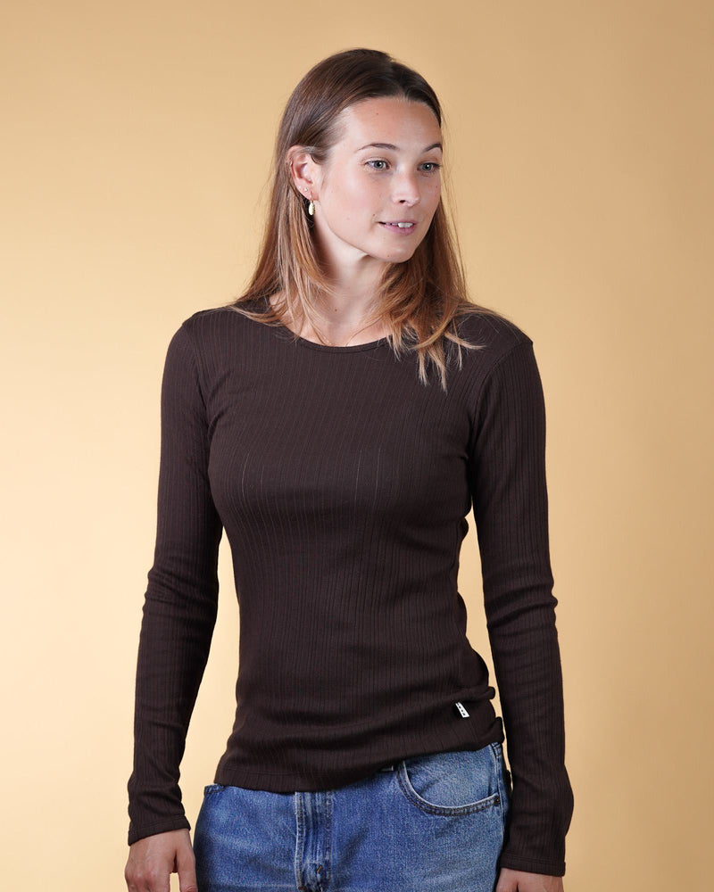 POINTELLE WOMEN'S LS T-SHIRT