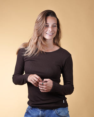 POINTELLE WOMEN'S LS T-SHIRT