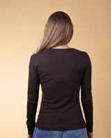 POINTELLE WOMEN'S LS T-SHIRT
