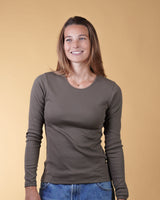 RIB WOMEN'S LS T-SHIRT