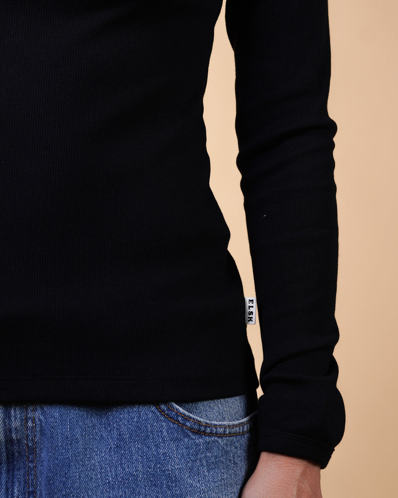 RIB WOMEN'S LS T-SHIRT