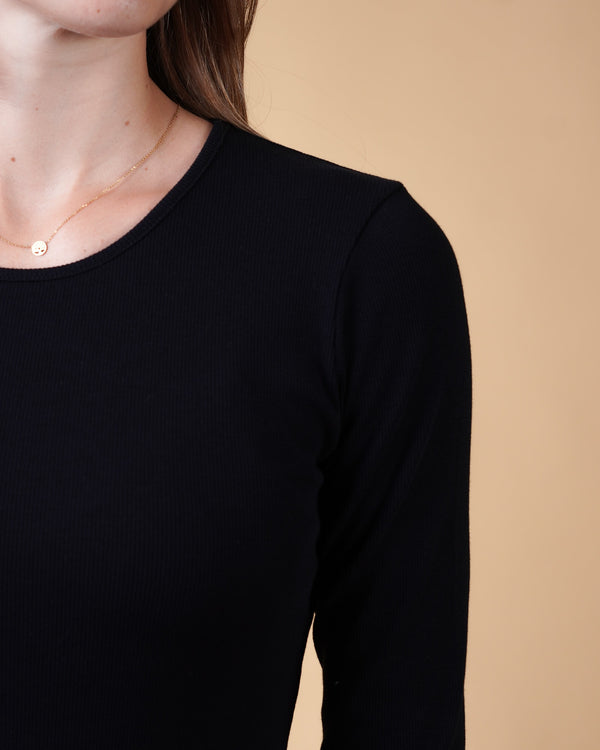 RIB WOMEN'S LS T-SHIRT
