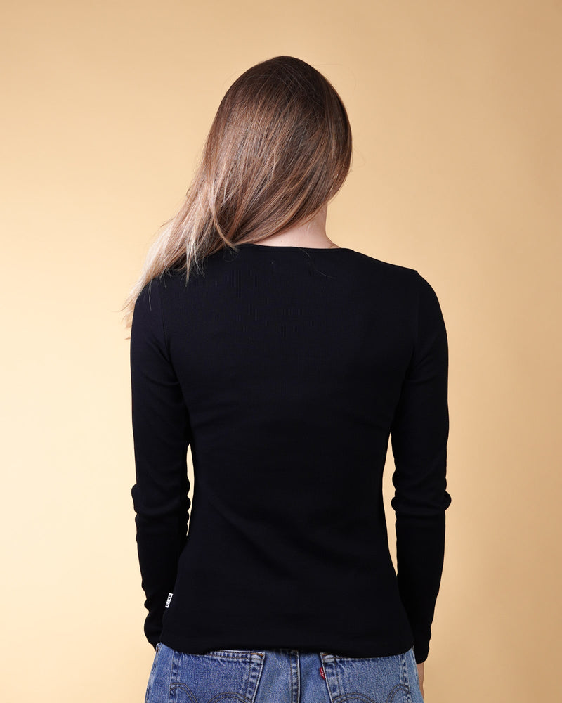 RIB WOMEN'S LS T-SHIRT