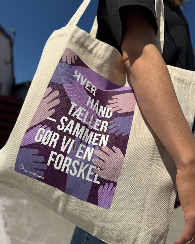 MØDREHJÆLPEN X ELSK TOTE BAG