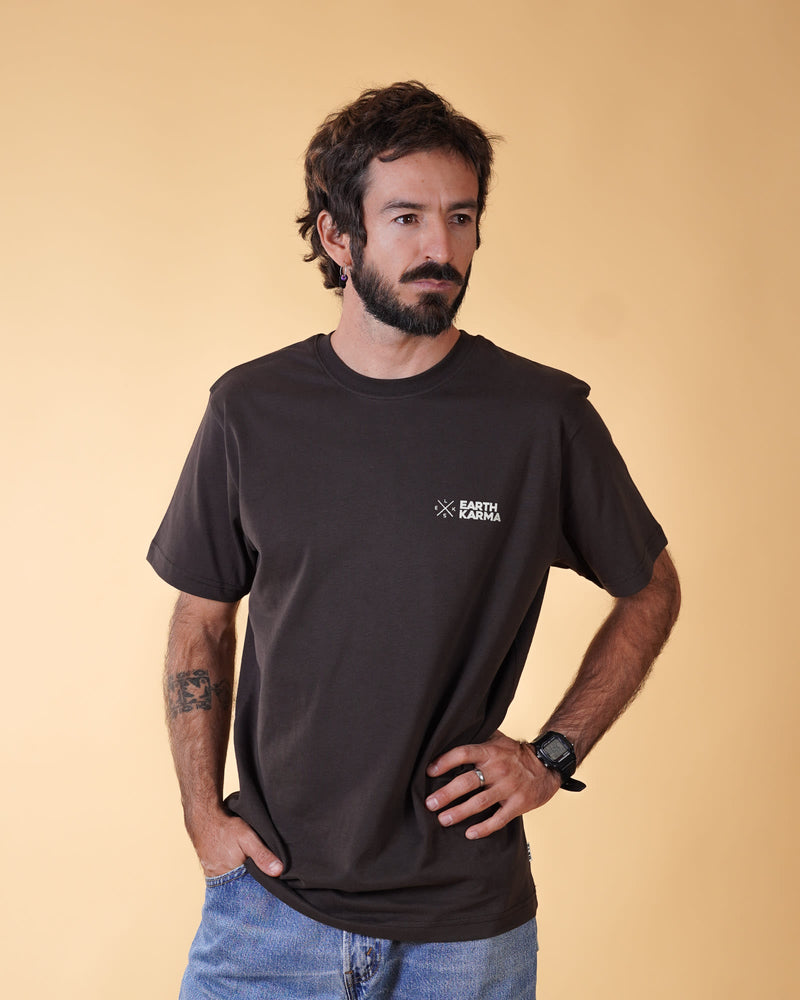 EARTH KARMA BRUSHED T-SHIRT