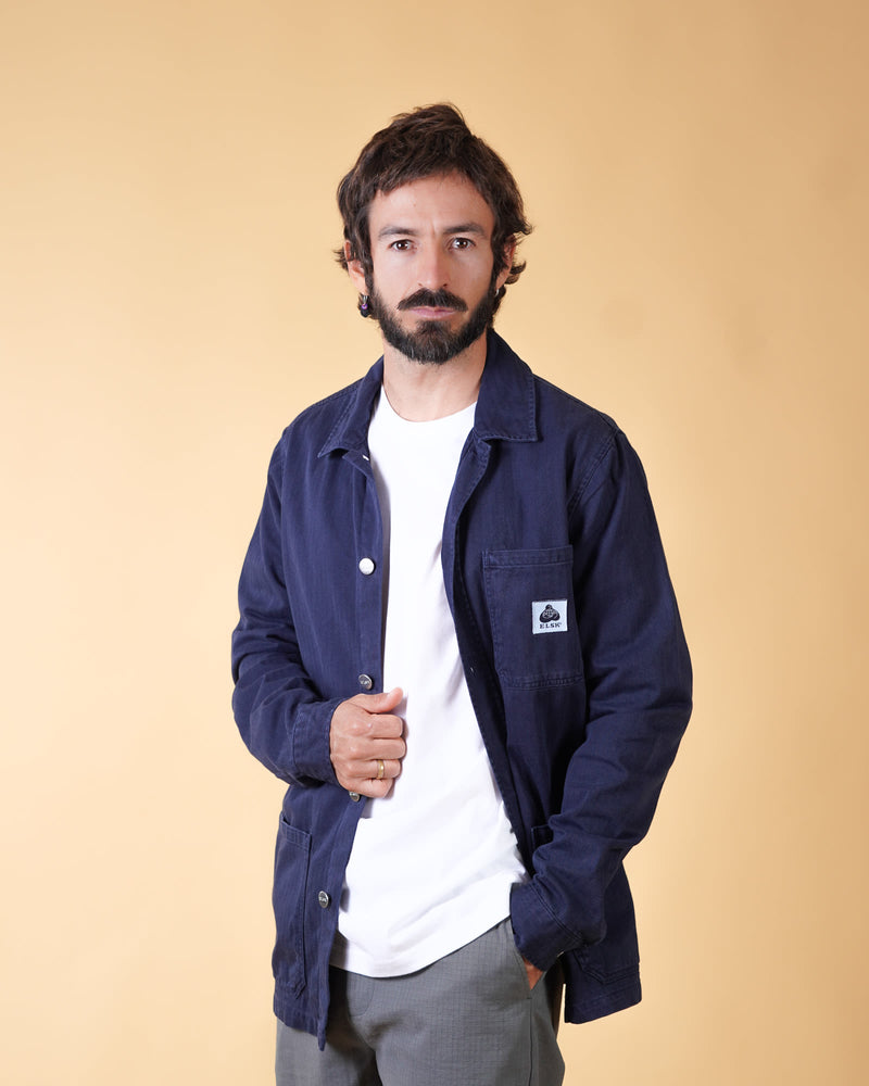 HERRINGBONE MEN'S SIGNATURE OVERSHIRT