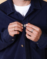 HERRINGBONE MEN'S SIGNATURE OVERSHIRT