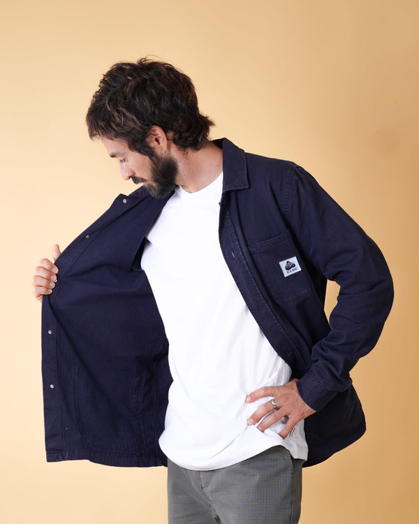 HERRINGBONE MEN'S SIGNATURE OVERSHIRT