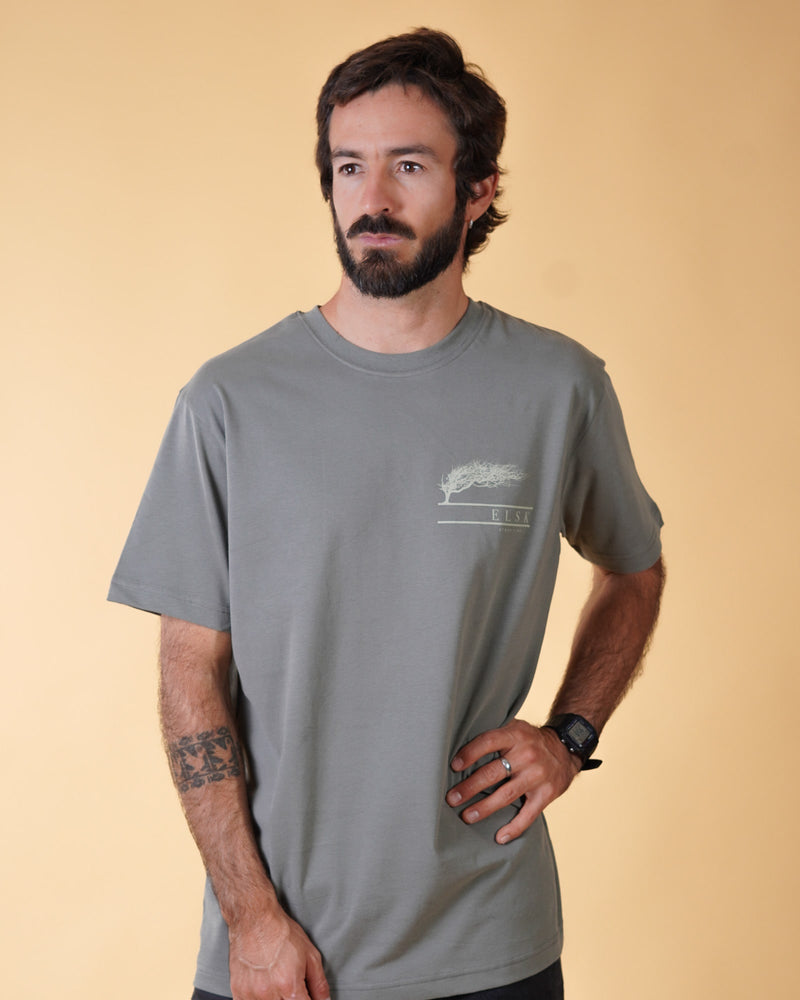 STÆRK VIND CH MEN'S BRUSHED T-SHIRT