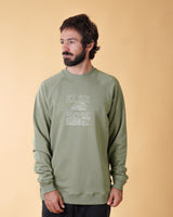 WIND MEN'S RAGLAN CREWNECK