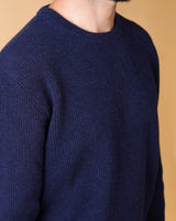 O-NECK ORGANIC COTTON MEN'S KNIT