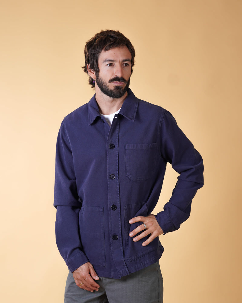 TWILL MEN'S OVERSHIRT