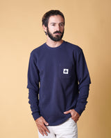 WAFFLE MEN'S POCKET LONGSLEEVE