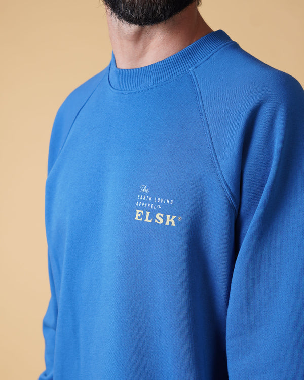 EARTH LOVING MEN'S RAGLAN CREWNECK