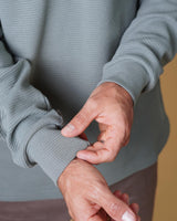 WAFFLE MEN'S POCKET LONGSLEEVE