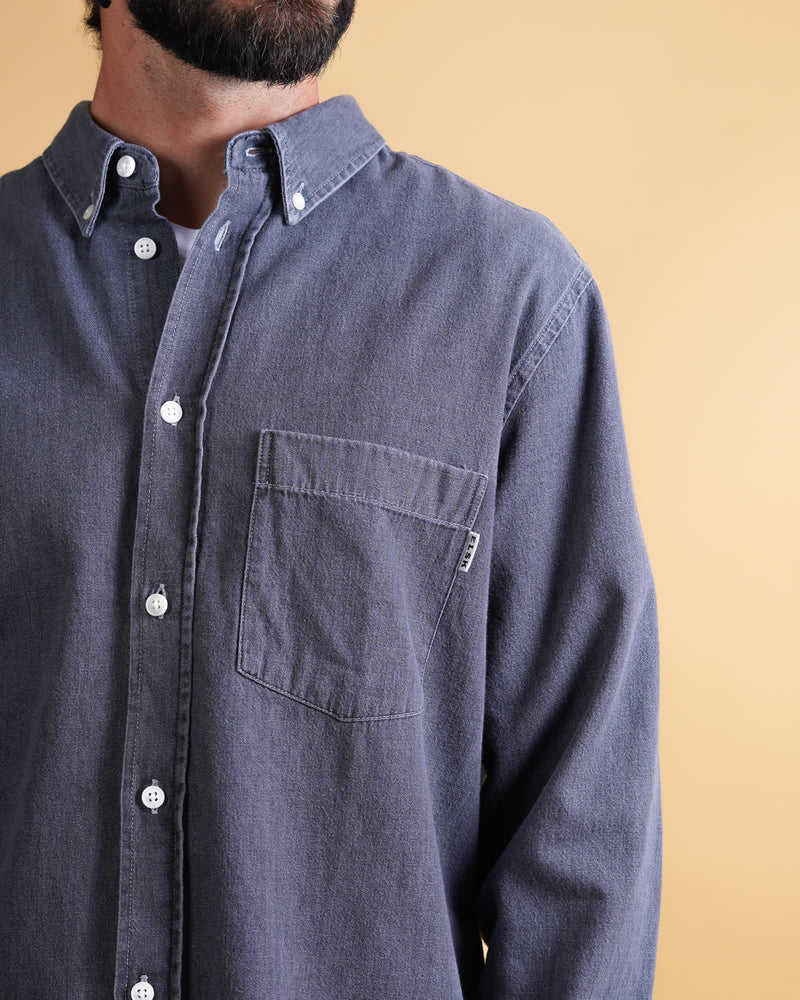 CHAMBRAY MEN'S BD SHIRT
