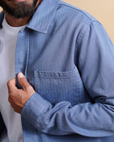 KILIAN MEN'S HERRINGBONE OVERSHIRT