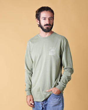 WIND CH MEN'S BRUSHED LS T-SHIRT