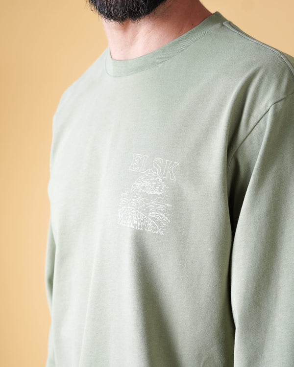 WIND CH MEN'S BRUSHED LS T-SHIRT
