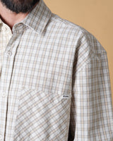 CHECKED MEN'S RELAXED SHIRT