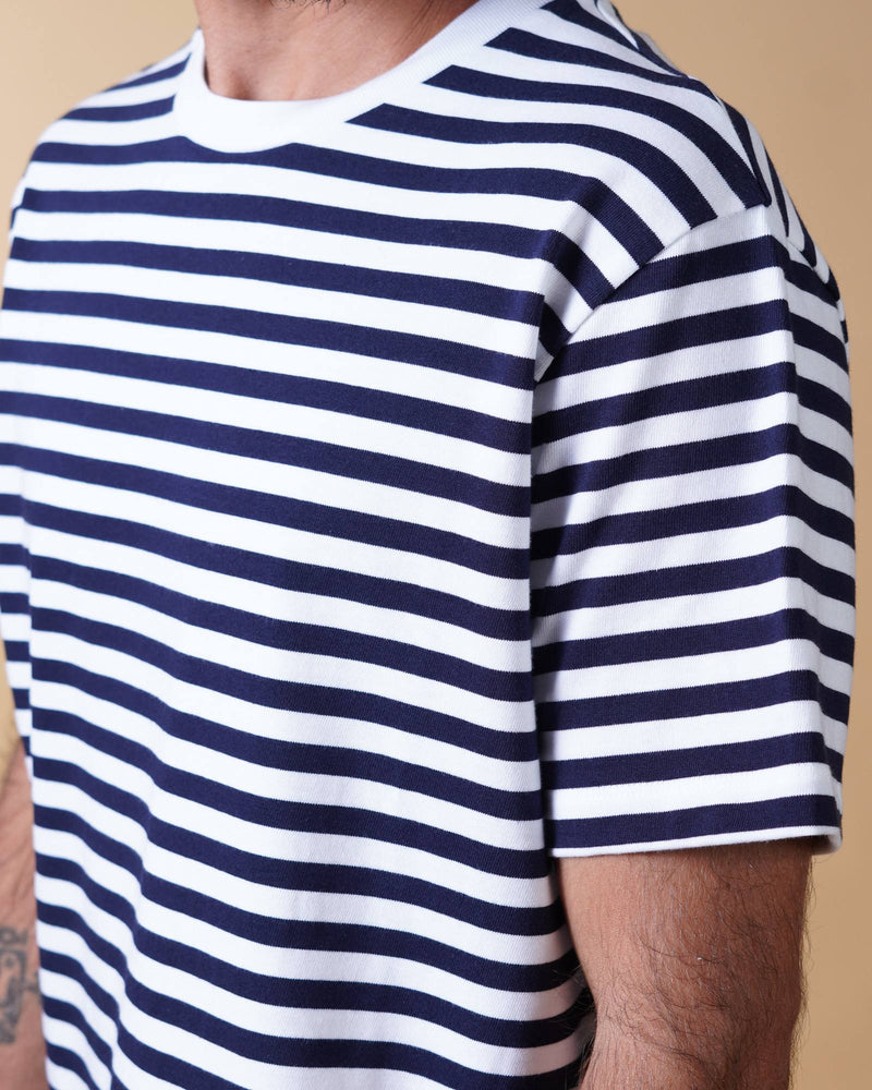STRIPED MEN'S BASIC T-SHIRT