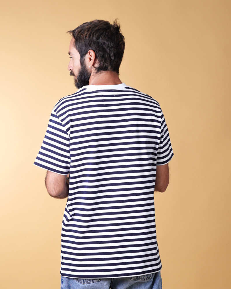 STRIPED MEN'S BASIC T-SHIRT