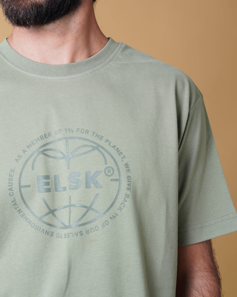 STATEMENT GLOBE MEN'S BRUSHED T-SHIRT