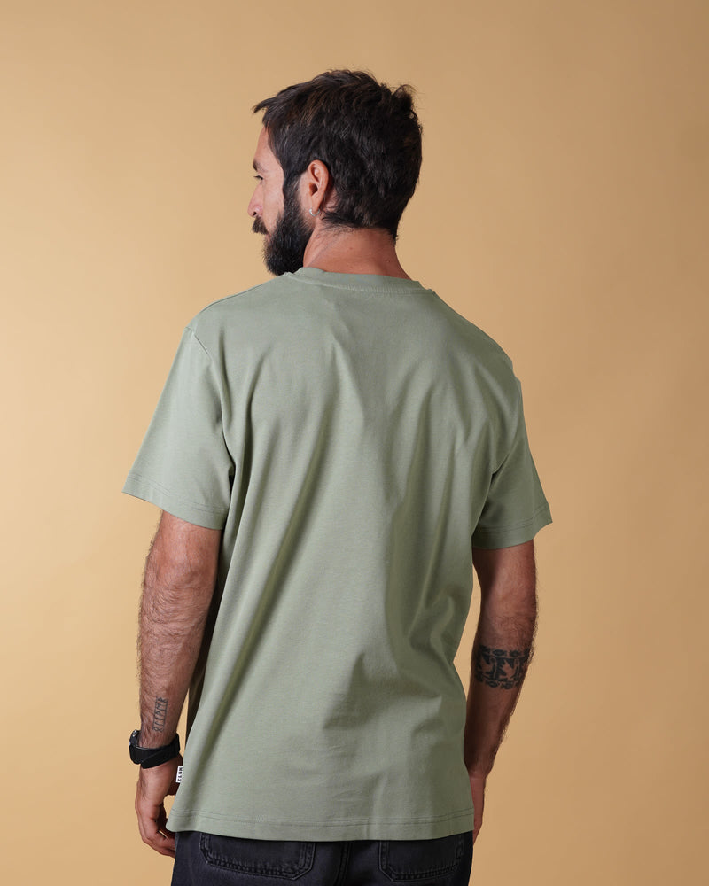 STATEMENT GLOBE MEN'S BRUSHED T-SHIRT