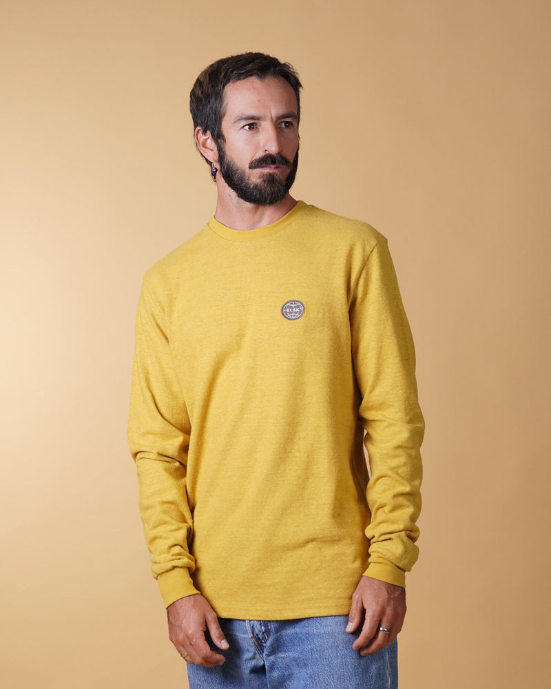 GLOBE MEN'S HEMP LS T-SHIRT