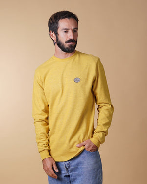 GLOBE MEN'S HEMP LS T-SHIRT