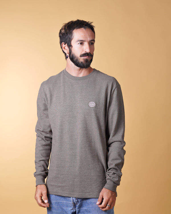 GLOBE MEN'S HEMP LS T-SHIRT