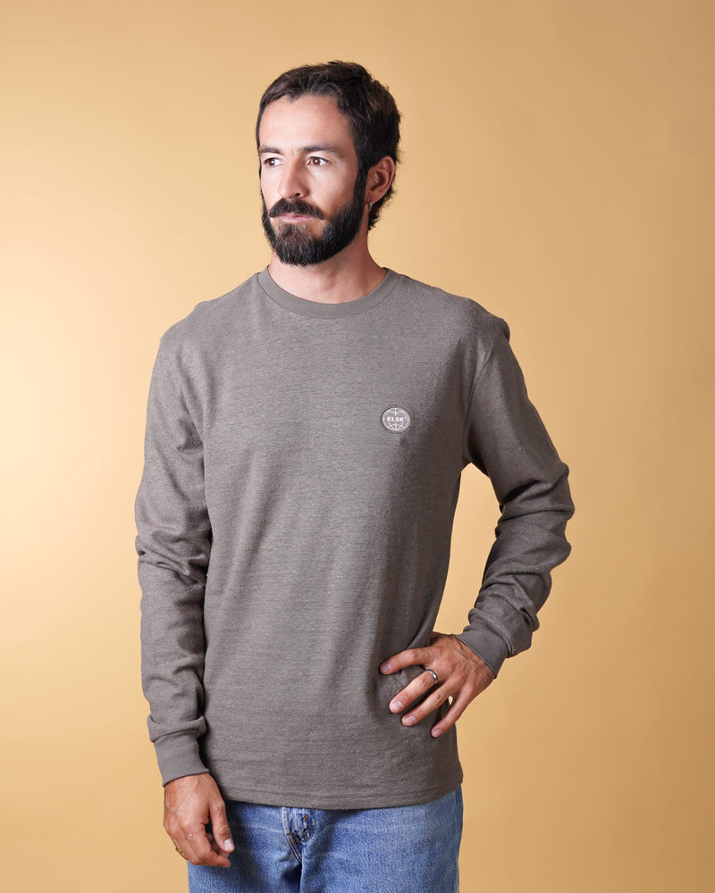 GLOBE MEN'S HEMP LS T-SHIRT