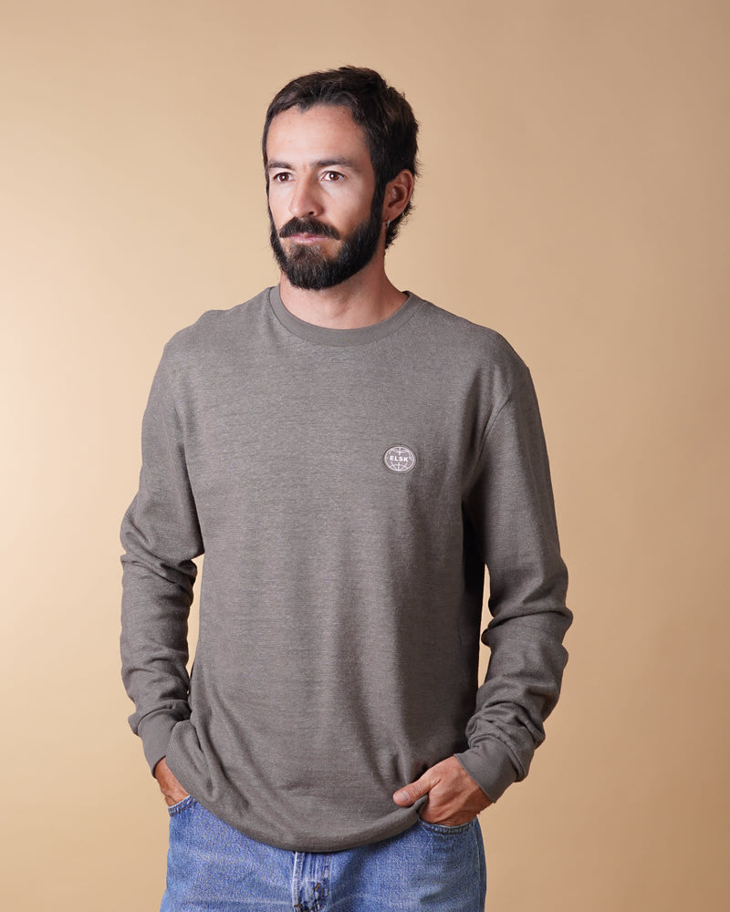 GLOBE MEN'S HEMP LS T-SHIRT