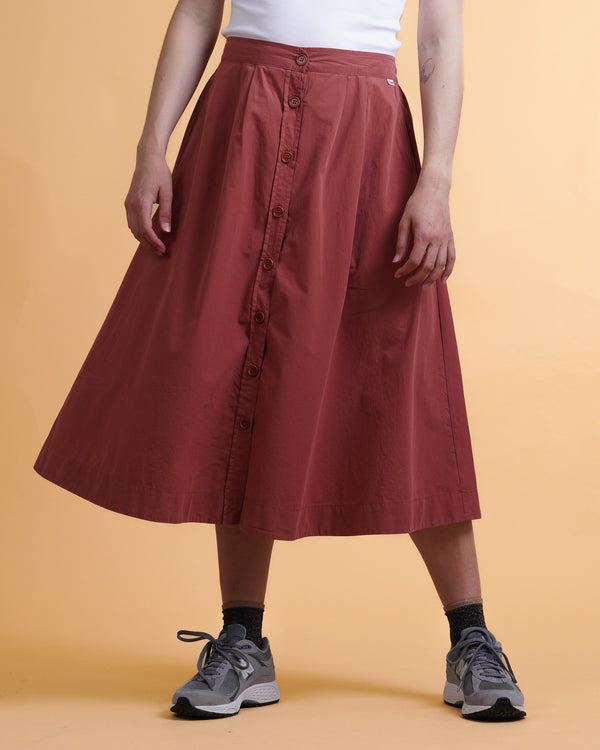 POPLIN WOMEN'S SKIRT