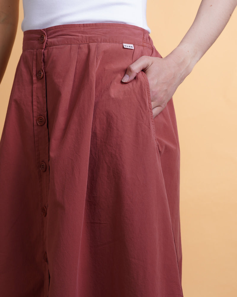 POPLIN WOMEN'S SKIRT