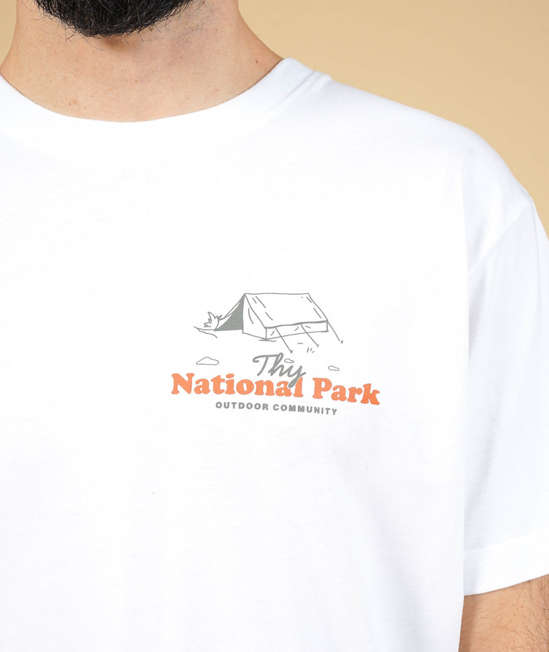 NATIONAL PARK CH MEN'S BRUSHED T-SHIRT