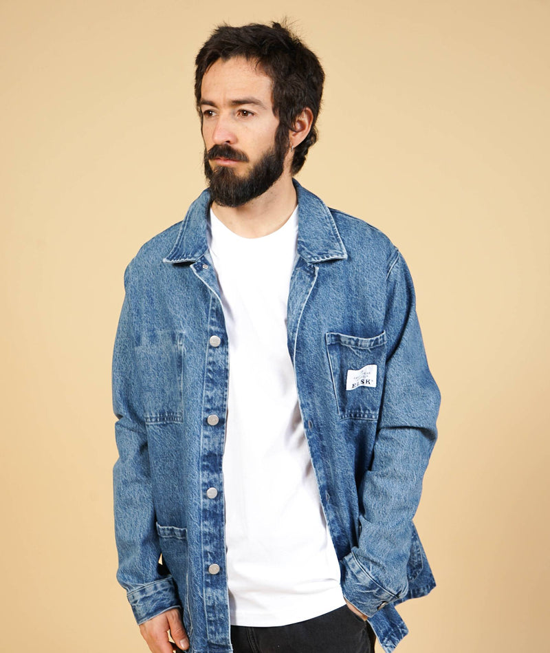 DENIM MEN'S OVERSHIRT