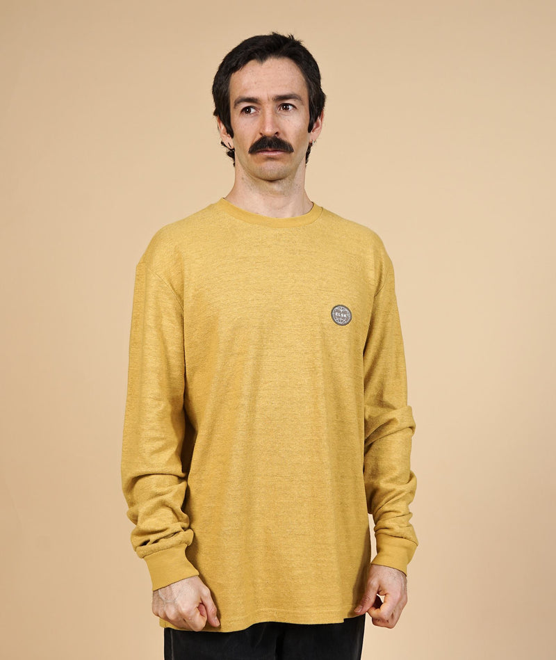 GLOBE MEN'S HEMP LS T-SHIRT