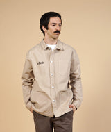 HERRINGBONE MEN'S BP OVERSHIRT