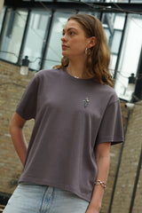 UNTAMED FLORA WOMEN'S INTERLOCK T-SHIRT