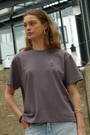 UNTAMED FLORA WOMEN'S INTERLOCK T-SHIRT