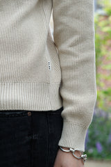 HALFZIP ORGANIC COTTON WOMEN'S KNIT