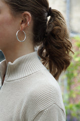 HALFZIP ORGANIC COTTON WOMEN'S KNIT