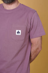POCKET MEN'S BRUSHED T-SHIRT